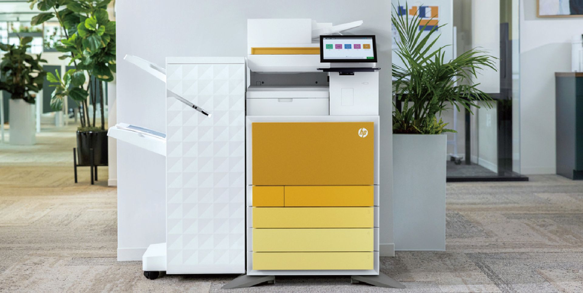 Mesin Printer Warna untuk Perusahaan Besar HP Color Laserjet Managed MFP E786 Series